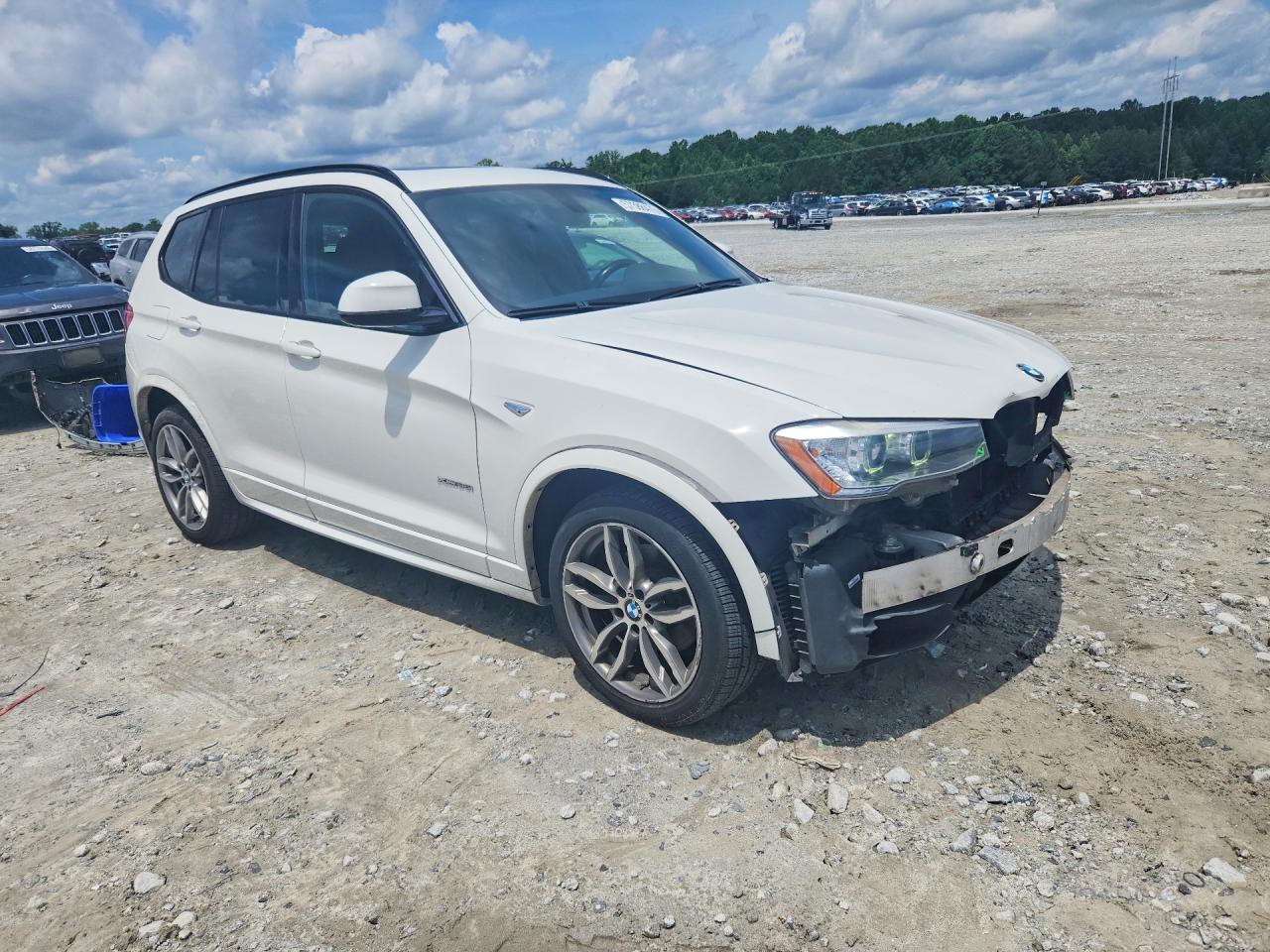 2016 Bmw X3 Xdrive35i White vin: 5UXWX7C5XG0R18109