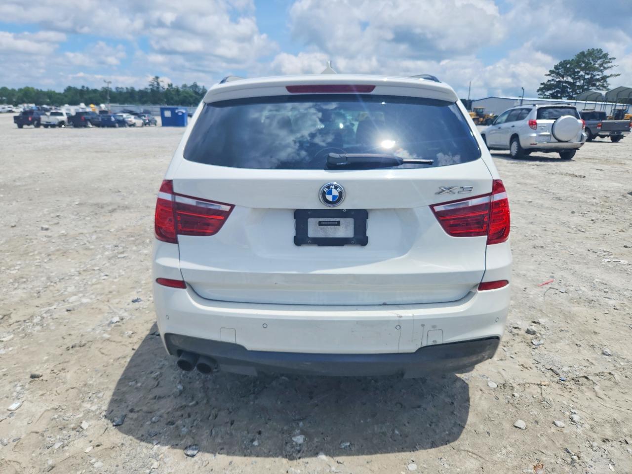 2016 Bmw X3 Xdrive35i White vin: 5UXWX7C5XG0R18109
