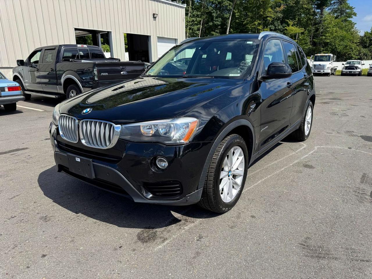 2017 Bmw X3 Xdrive28i Черный vin: 5UXWX9C30H0W68066