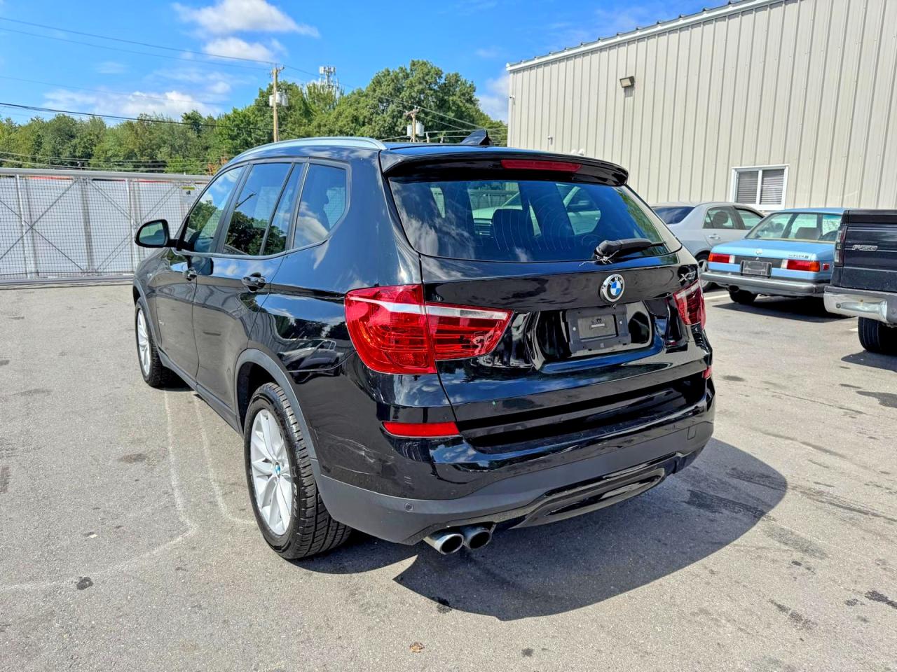 2017 Bmw X3 Xdrive28i Черный vin: 5UXWX9C30H0W68066