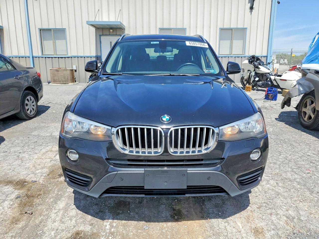 2017 Bmw X3 Xdrive28i Black vin: 5UXWX9C37H0W75113