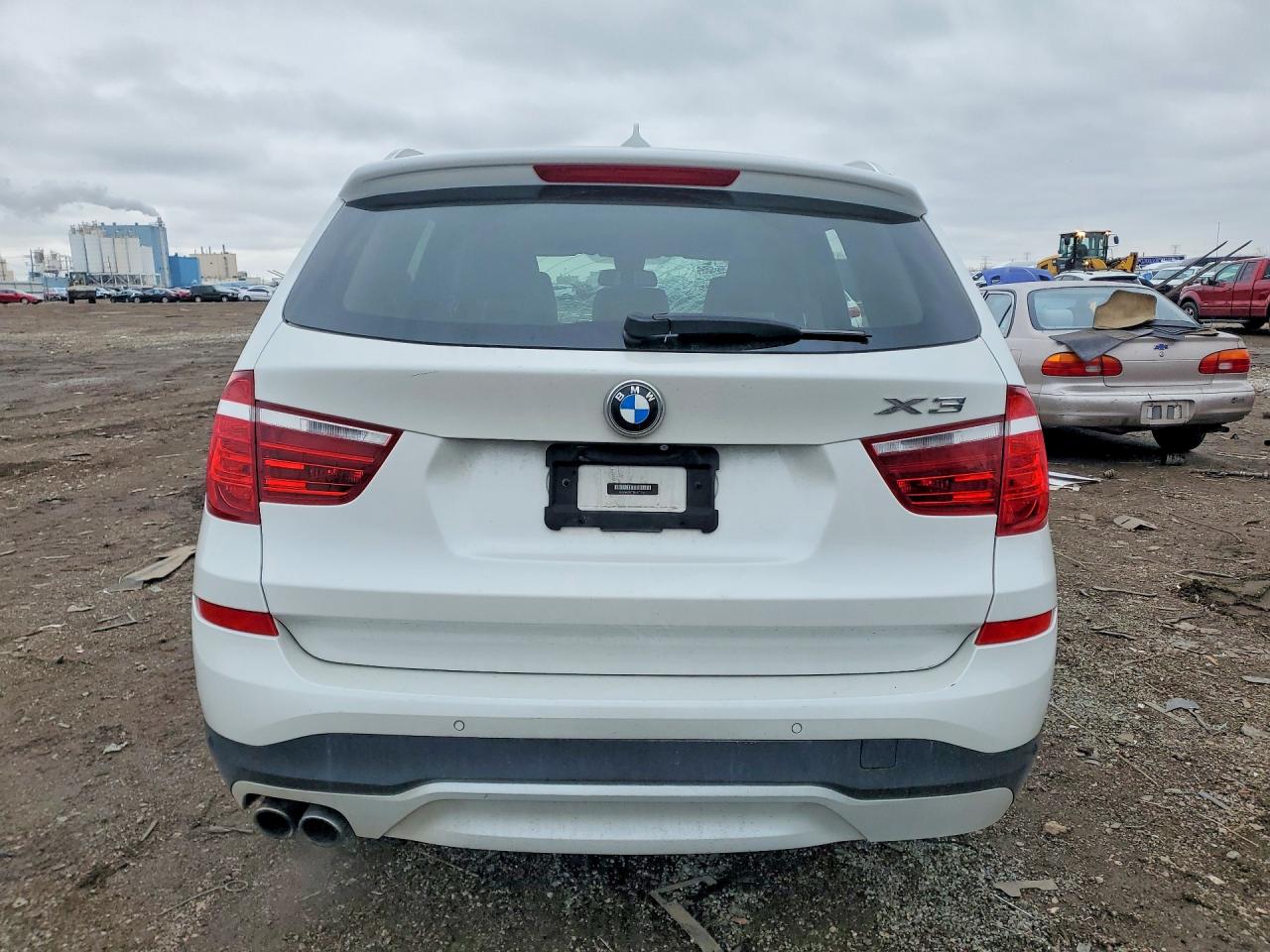 2017 Bmw X3 Xdrive28i Белый vin: 5UXWX9C38H0T17471