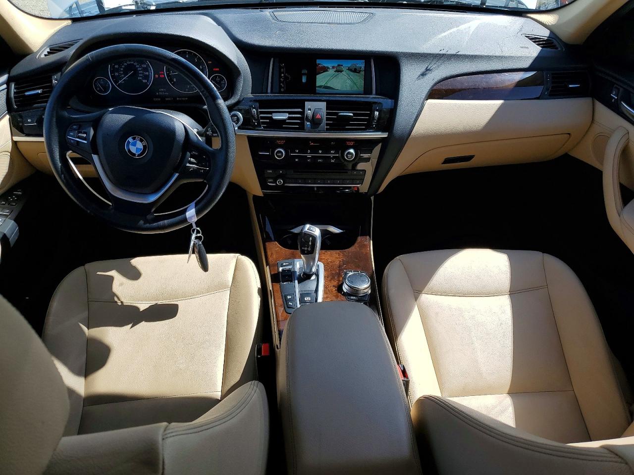 2017 Bmw X3 Xdrive28i White vin: 5UXWX9C38H0T20225