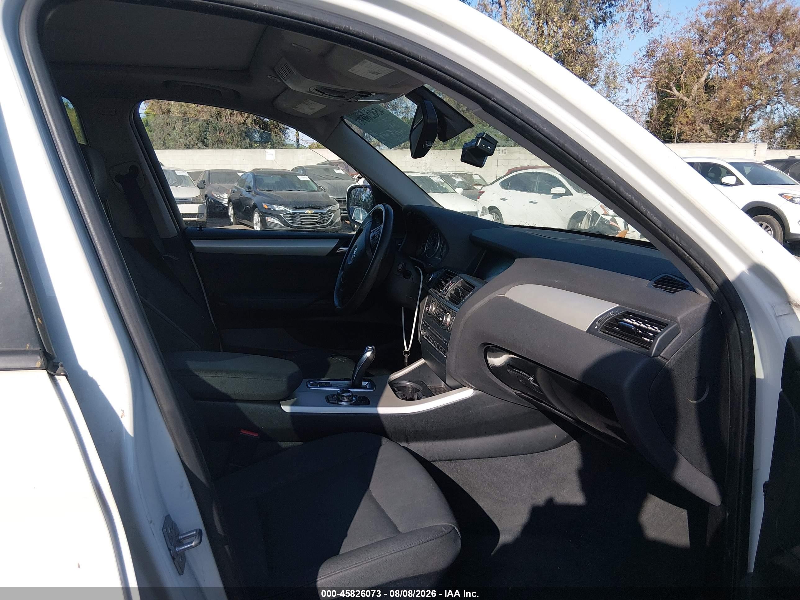 2013 Bmw X3 Xdrive28i Белый vin: 5UXWX9C50D0A11475