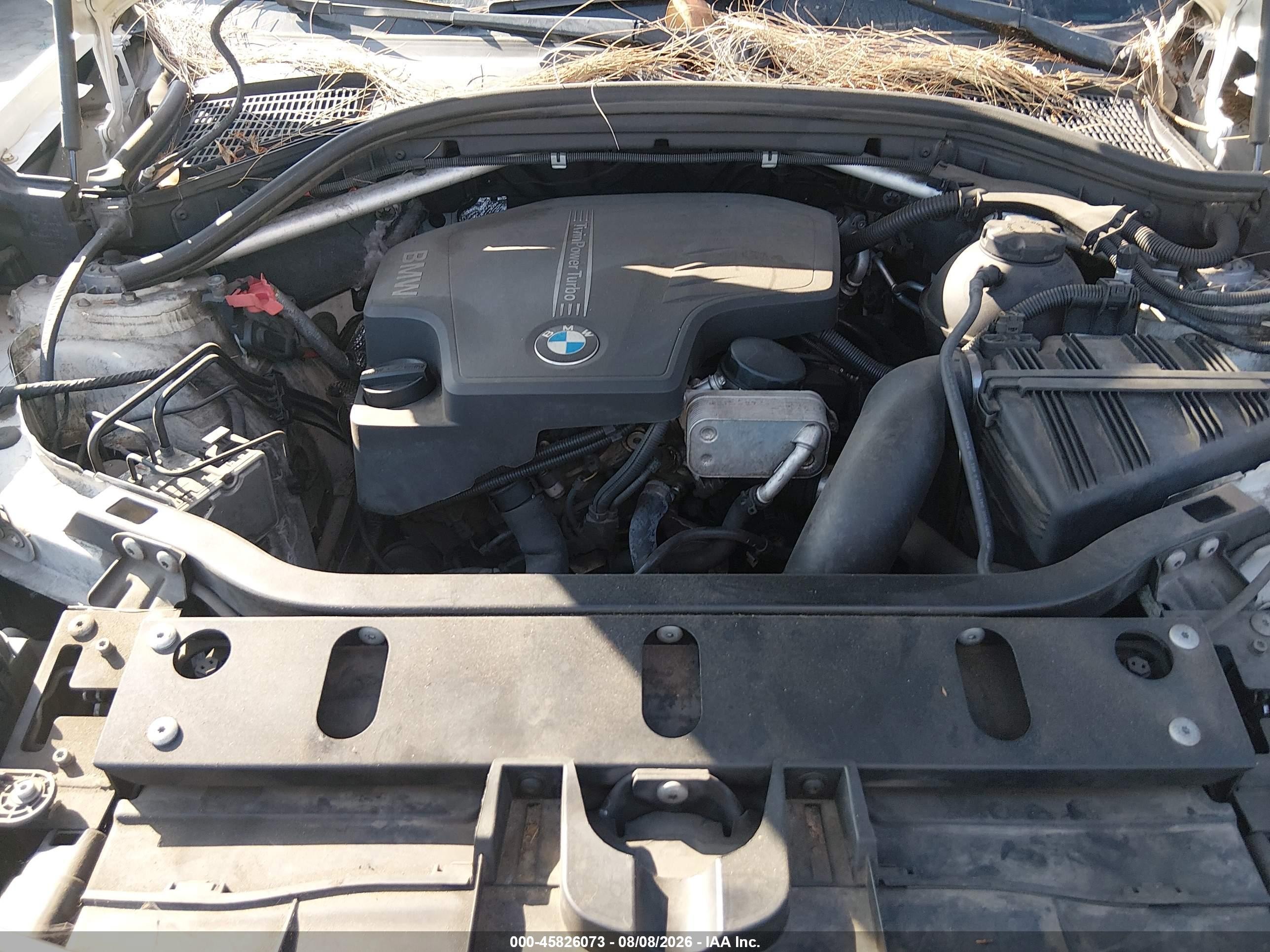 2013 Bmw X3 Xdrive28i Белый vin: 5UXWX9C50D0A11475