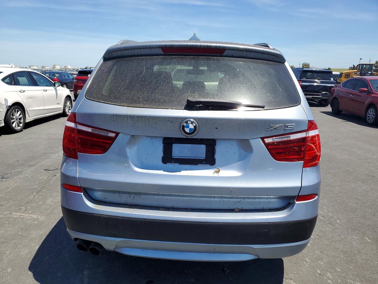 2013 Bmw X3 Xdrive28i Silver vin: 5UXWX9C50D0A12917