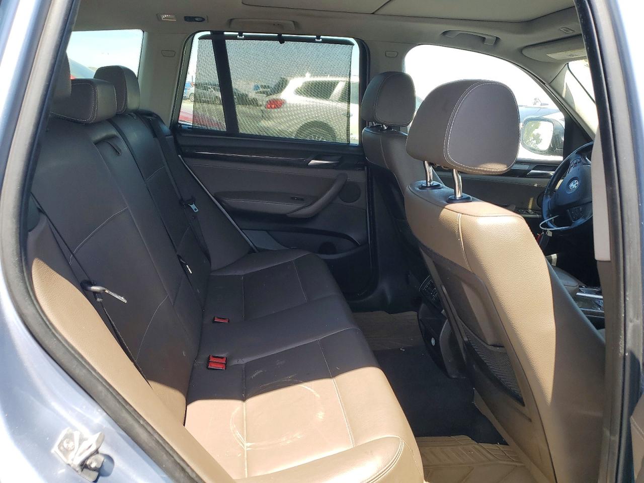 2013 Bmw X3 Xdrive28i Silver vin: 5UXWX9C50D0A12917