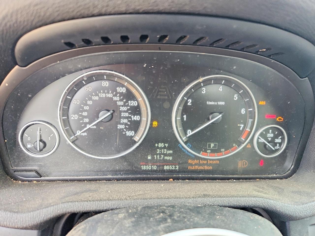 2013 Bmw X3 Xdrive28i Black vin: 5UXWX9C50D0A17423