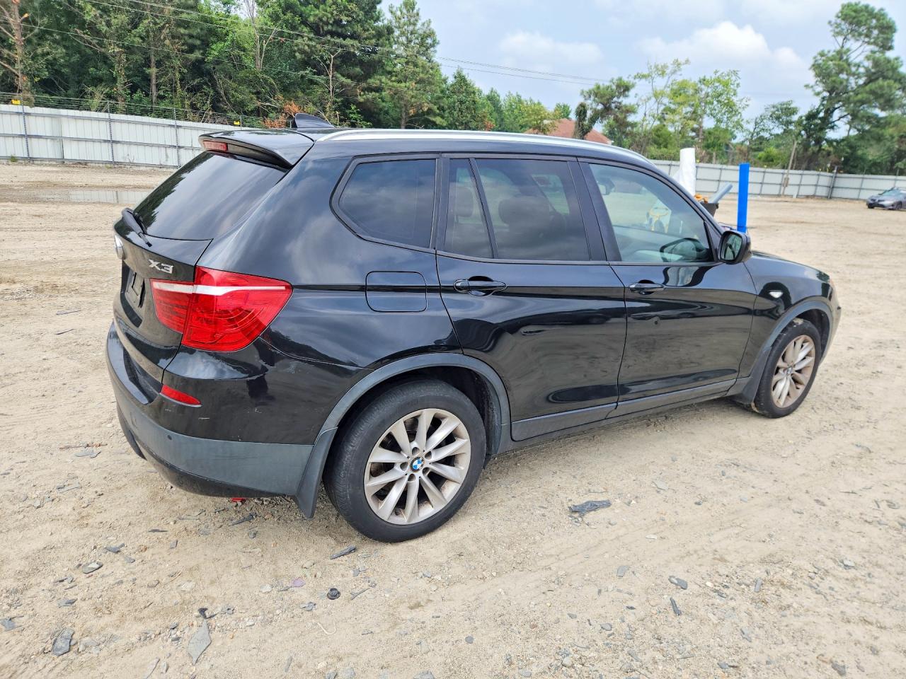 2013 Bmw X3 Xdrive28i Black vin: 5UXWX9C50D0A17423