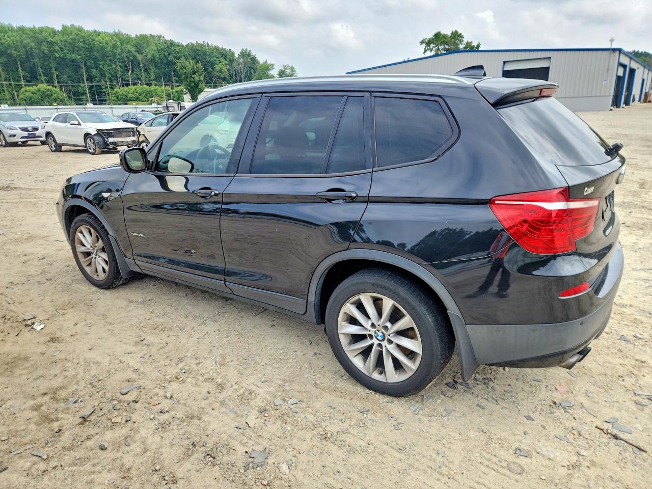 2013 Bmw X3 Xdrive28i Black vin: 5UXWX9C50D0A17423