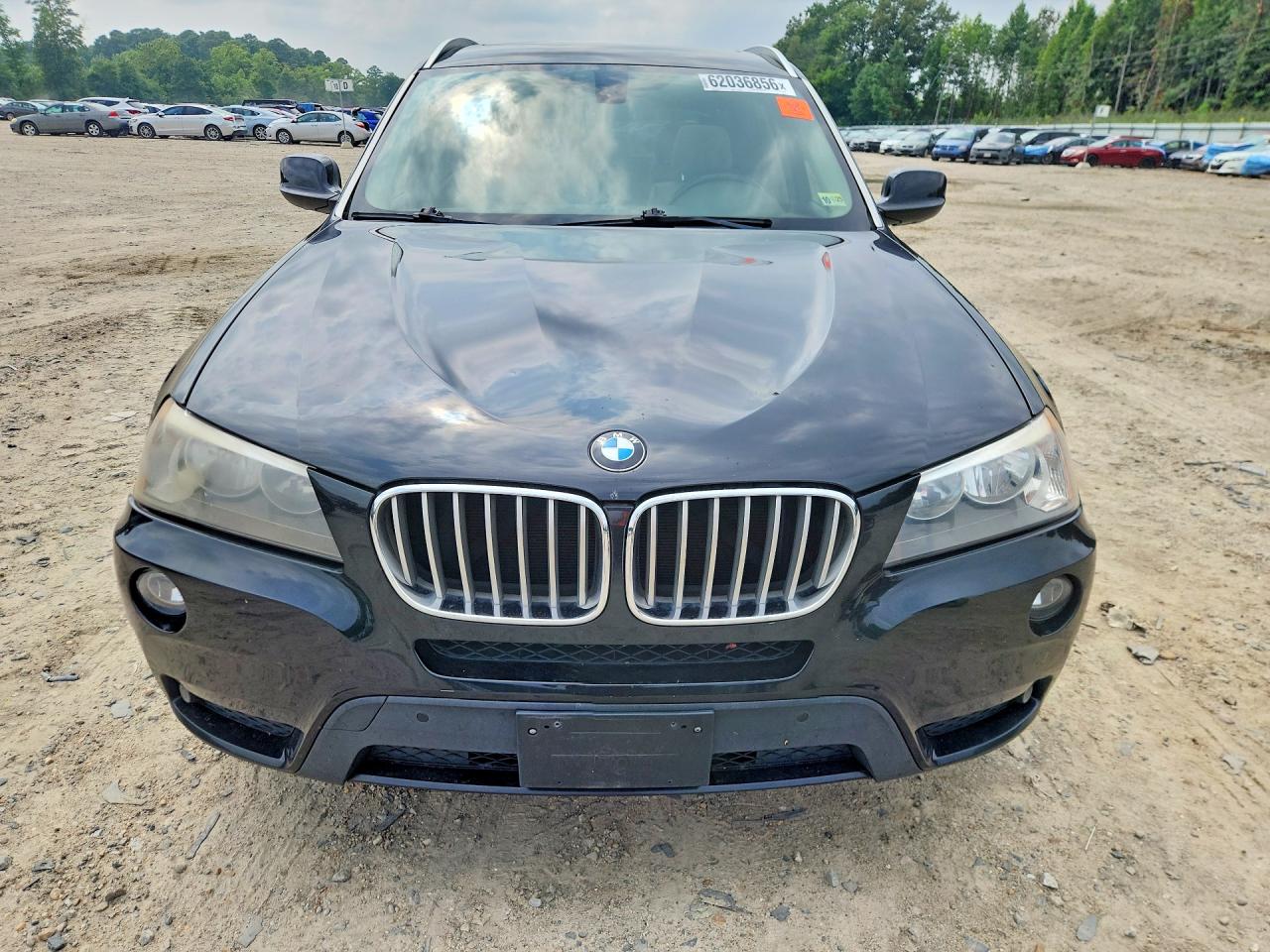 2013 Bmw X3 Xdrive28i Black vin: 5UXWX9C50D0A17423