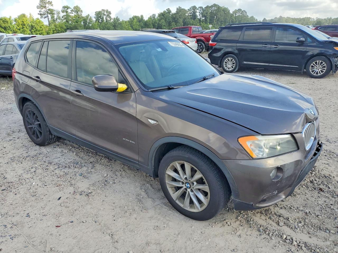 2013 Bmw X3 Xdrive28i Brown vin: 5UXWX9C50D0A26493