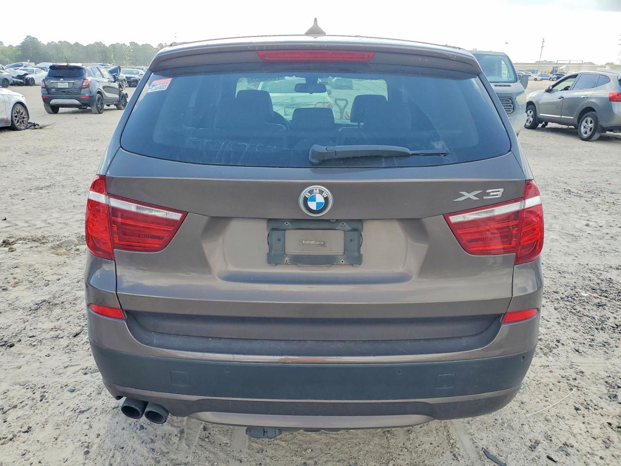 2013 Bmw X3 Xdrive28i Brown vin: 5UXWX9C50D0A26493