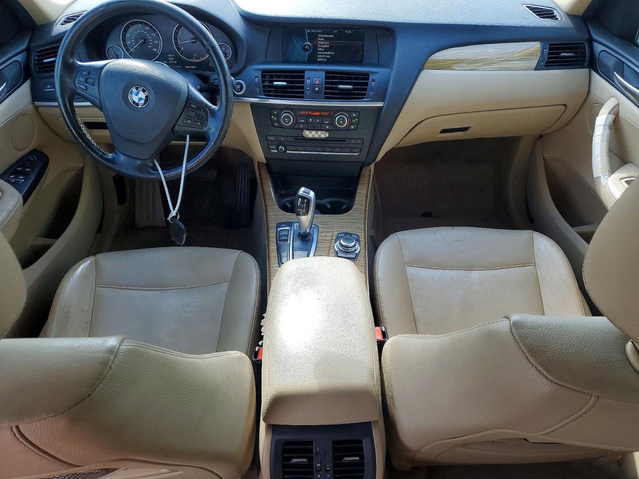 2013 Bmw X3 Xdrive28i Brown vin: 5UXWX9C50D0A26493