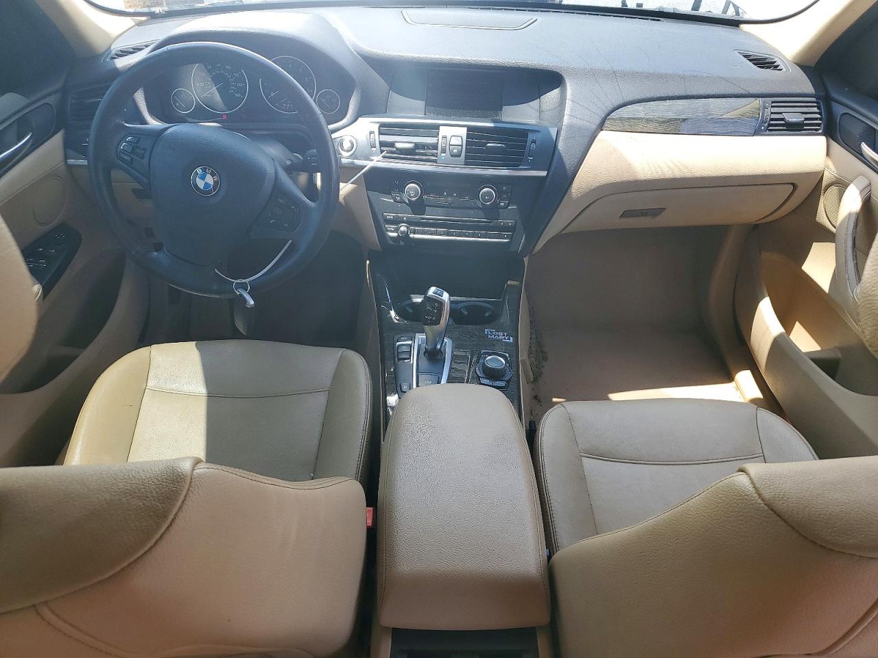 2013 Bmw X3 Silver vin: 5UXWX9C50D0A32634