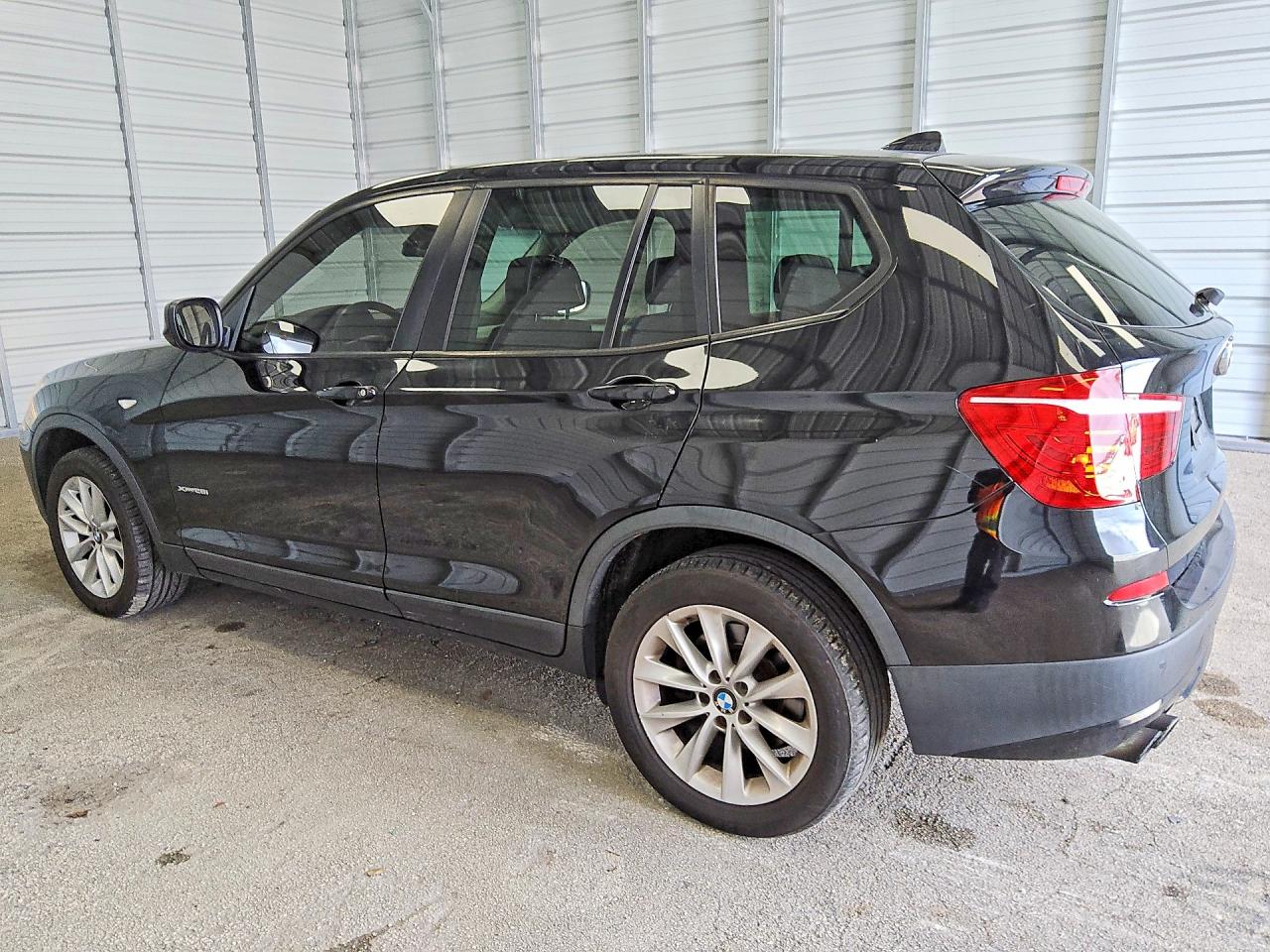2013 Bmw X3 Xdrive28i Black vin: 5UXWX9C50D0D02638