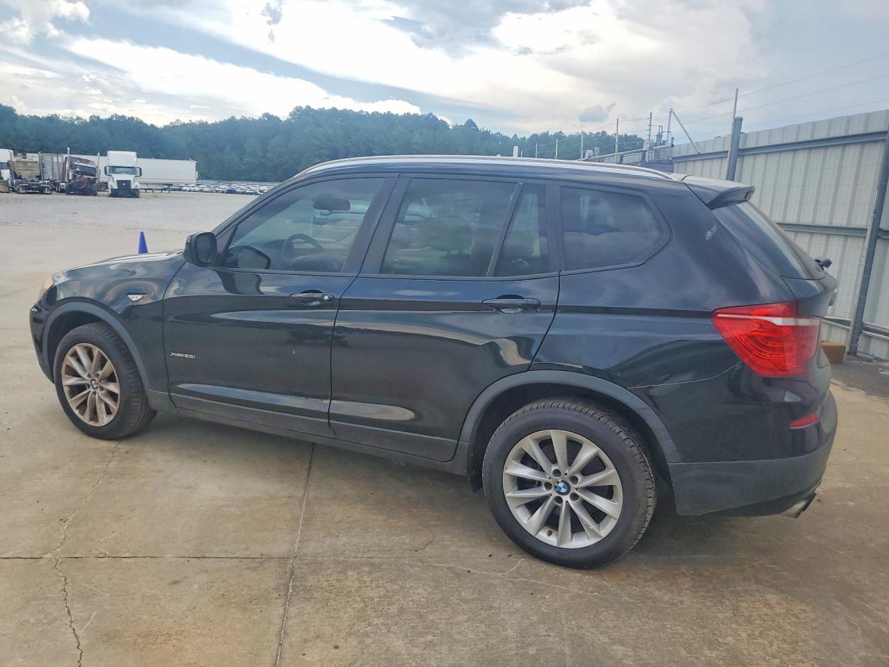 2013 Bmw X3 Xdrive28i Black vin: 5UXWX9C50D0D04633