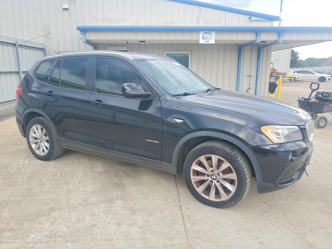 2013 Bmw X3 Xdrive28i Black vin: 5UXWX9C50D0D04633