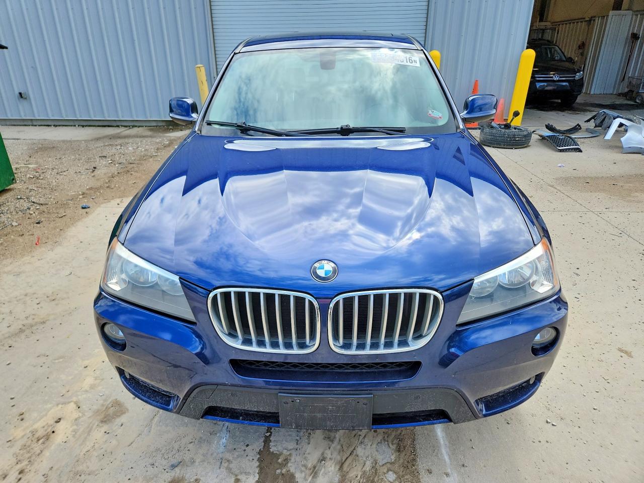 2013 Bmw X3 Xdrive28i Blue vin: 5UXWX9C50D0D09136