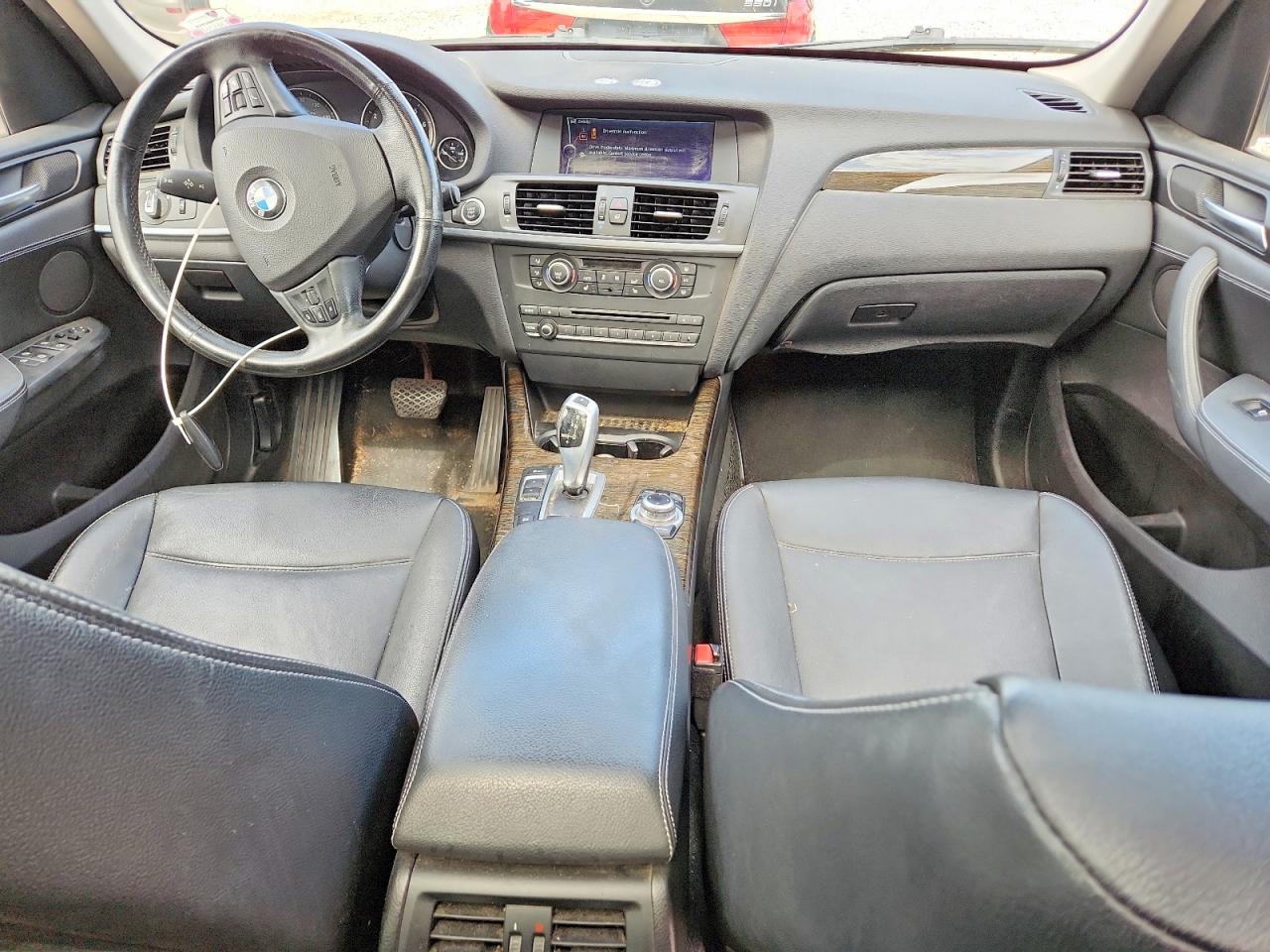 2013 Bmw X3 Xdrive28i Blue vin: 5UXWX9C50D0D09136