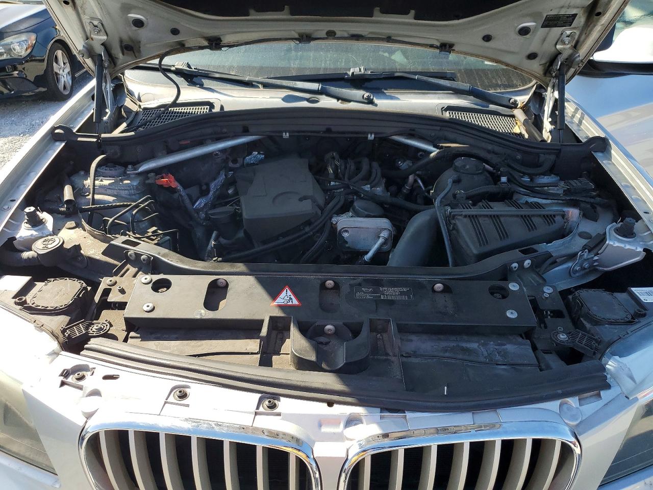 2014 Bmw X3 Xdrive28i Silver vin: 5UXWX9C50E0D11003
