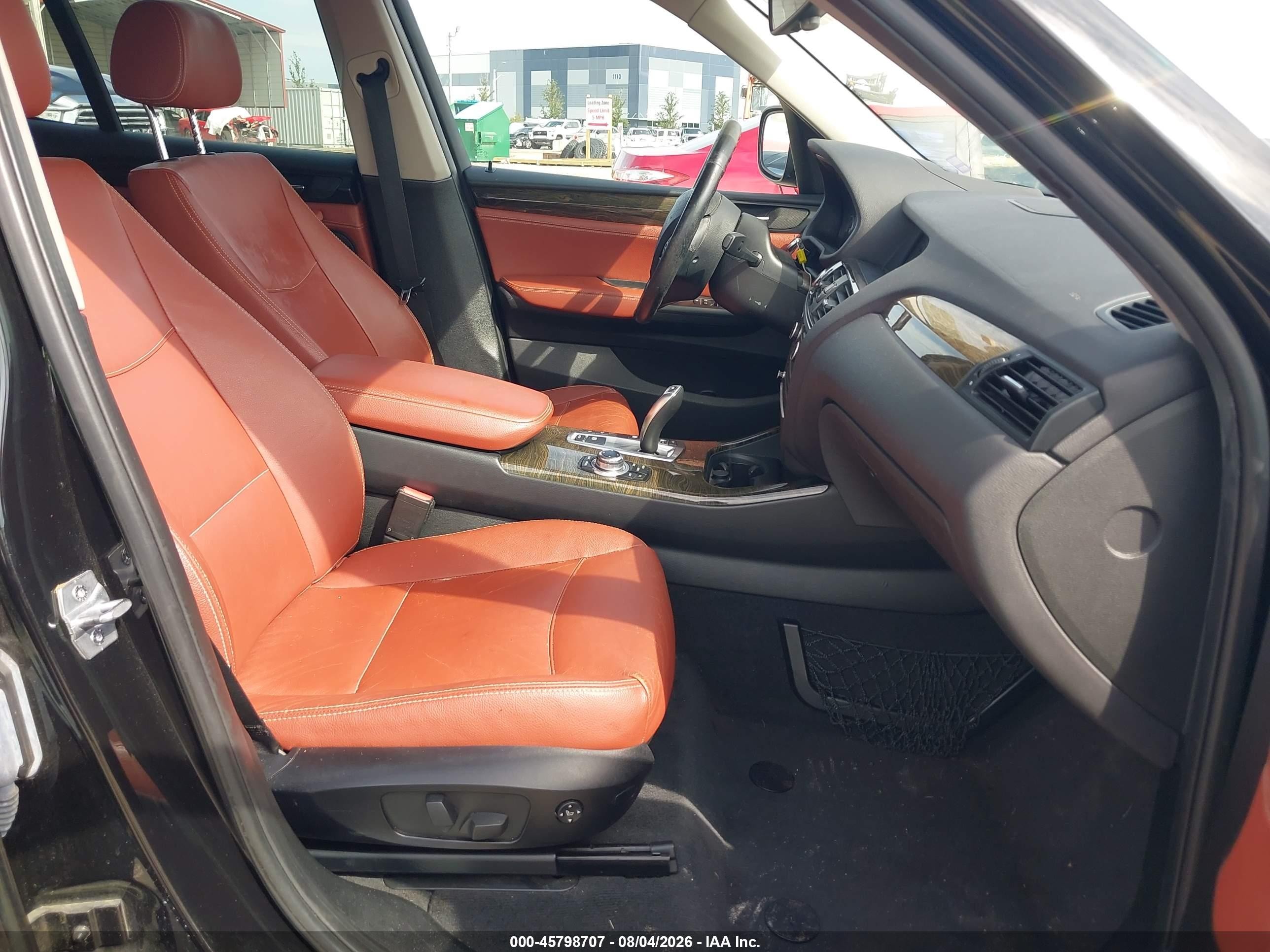 2014 Bmw X3 Xdrive28i Черный vin: 5UXWX9C50E0D16640