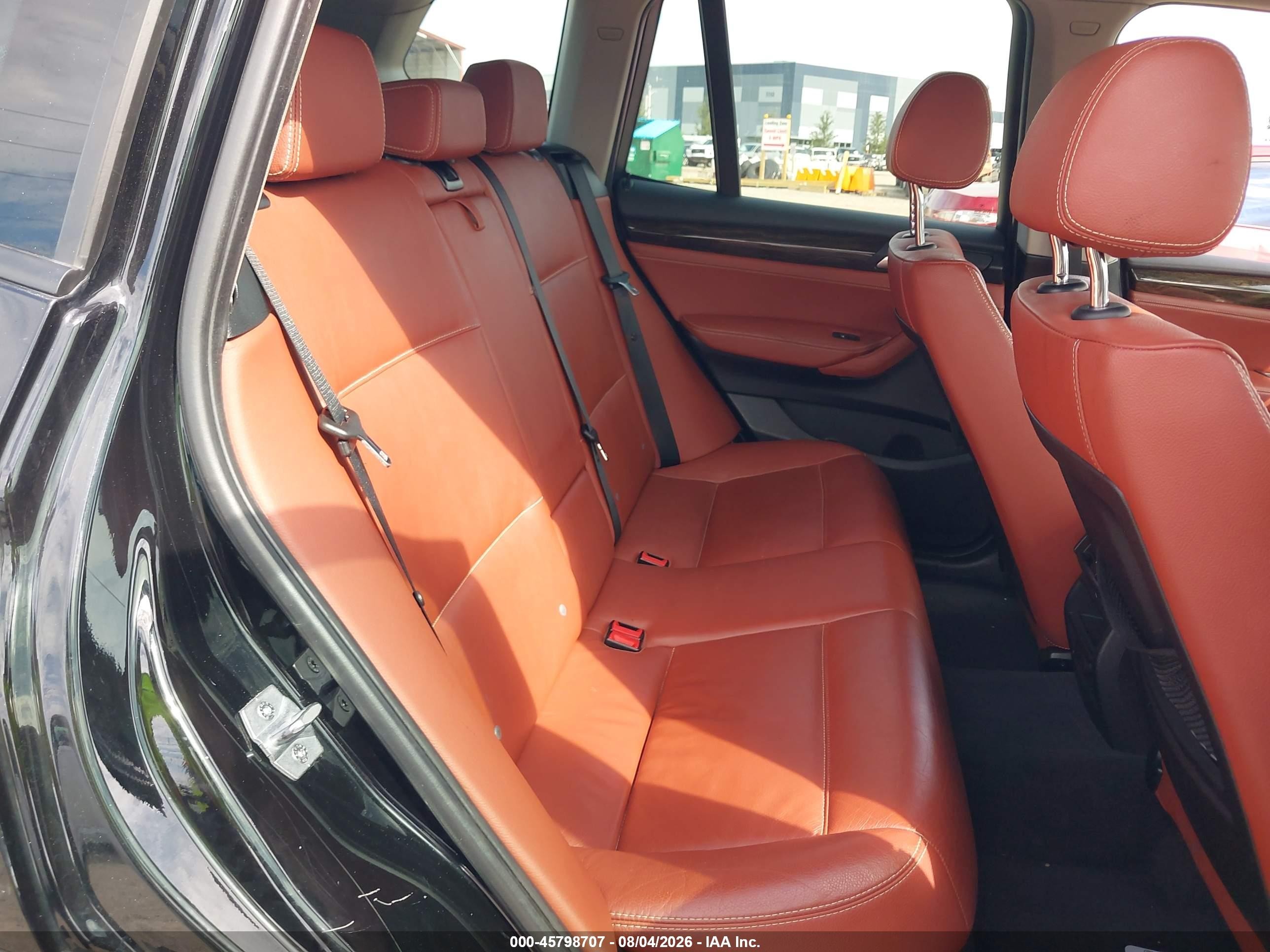 2014 Bmw X3 Xdrive28i Черный vin: 5UXWX9C50E0D16640