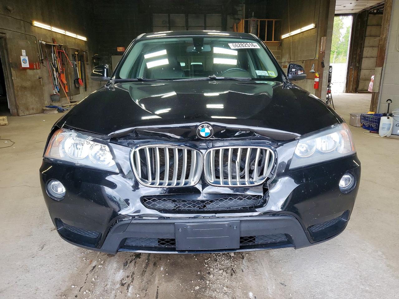 2014 Bmw X3 Xdrive28i Black vin: 5UXWX9C50E0D28139