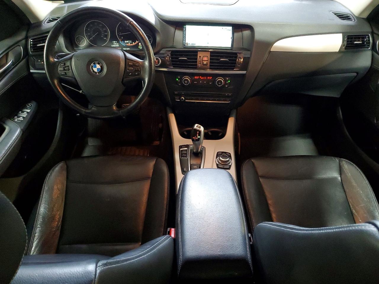 2014 Bmw X3 Xdrive28i Black vin: 5UXWX9C50E0D28139