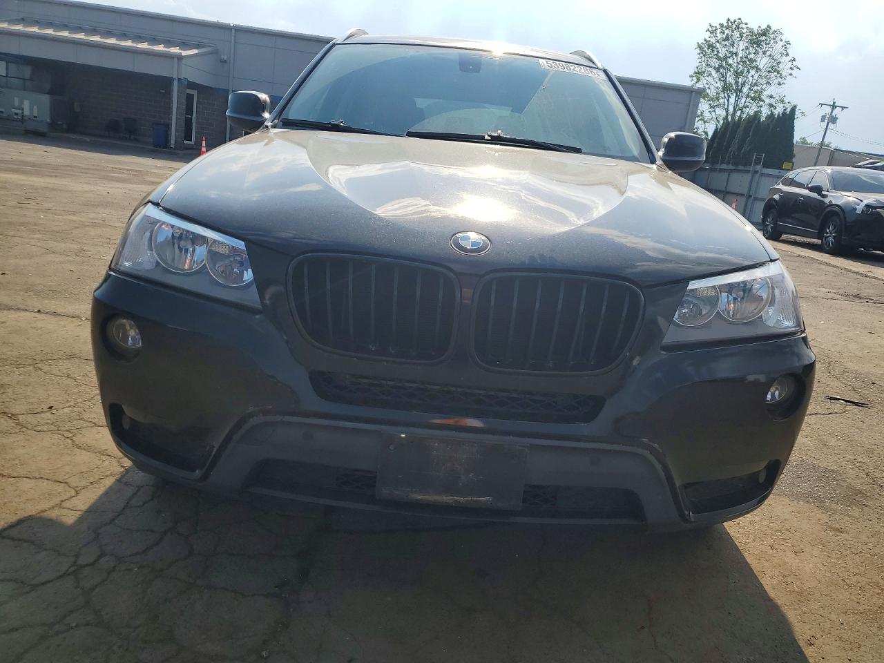 2014 Bmw X3 Xdrive28i Black vin: 5UXWX9C50E0D29761