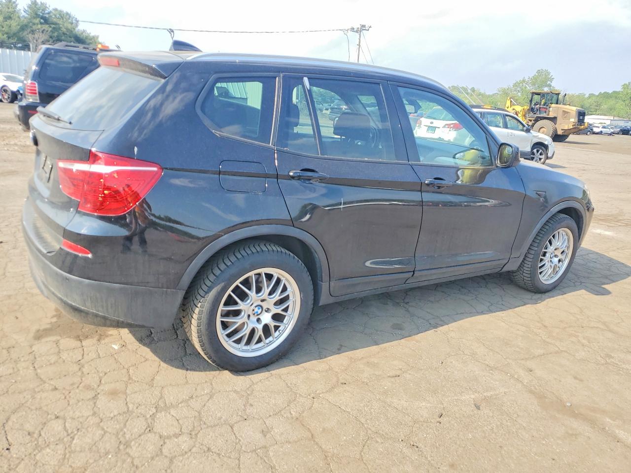 2014 Bmw X3 Xdrive28i Black vin: 5UXWX9C50E0D29761