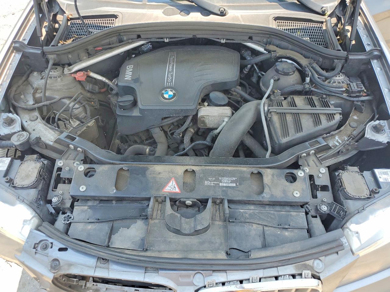 2014 Bmw X3 Xdrive28i Gray vin: 5UXWX9C50E0D29968