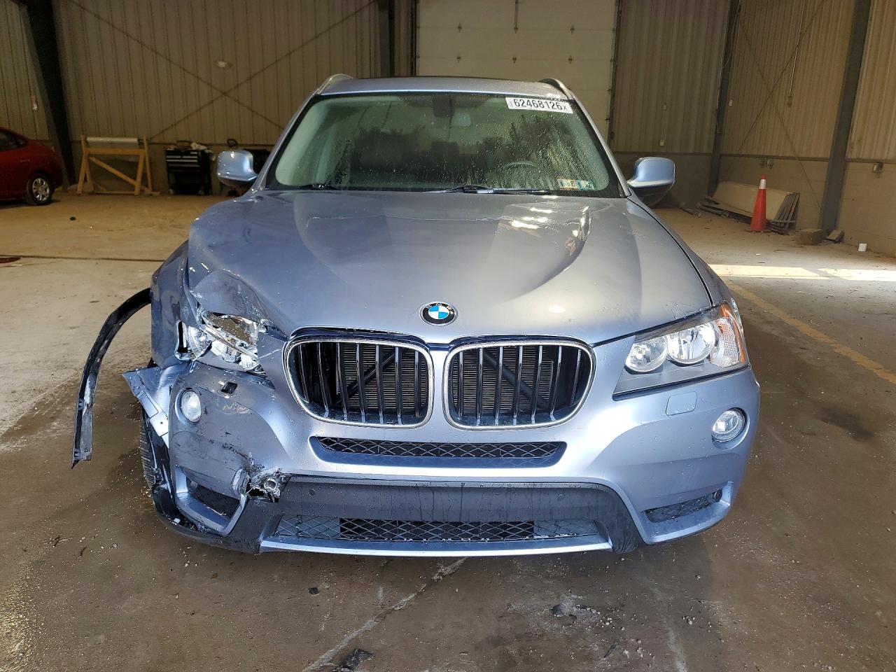 2014 Bmw X3 Xdrive28i Silver vin: 5UXWX9C50E0D32272