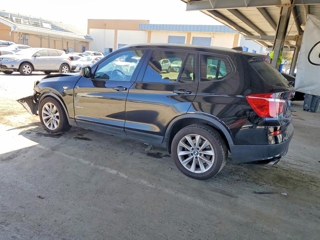 2014 Bmw X3 Xdrive28i Black vin: 5UXWX9C50E0D34359