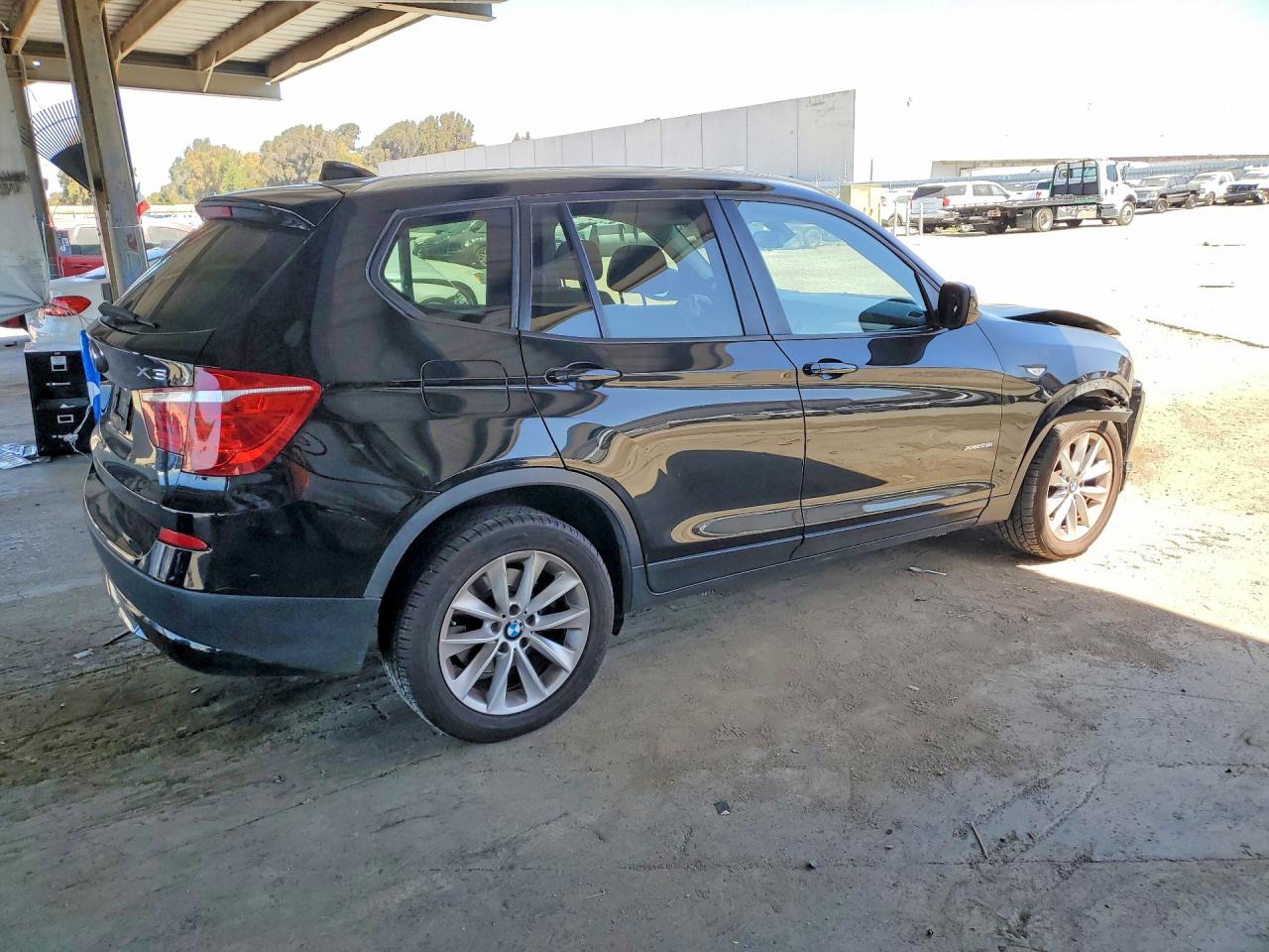2014 Bmw X3 Xdrive28i Black vin: 5UXWX9C50E0D34359