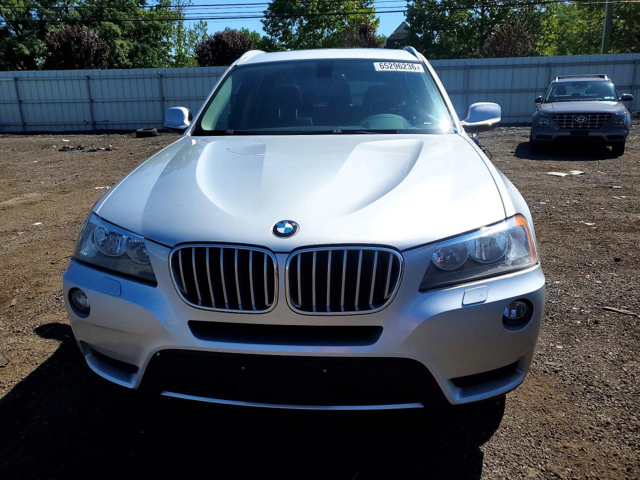 2014 Bmw X3 Xdrive28i Серебряный vin: 5UXWX9C50E0D35625