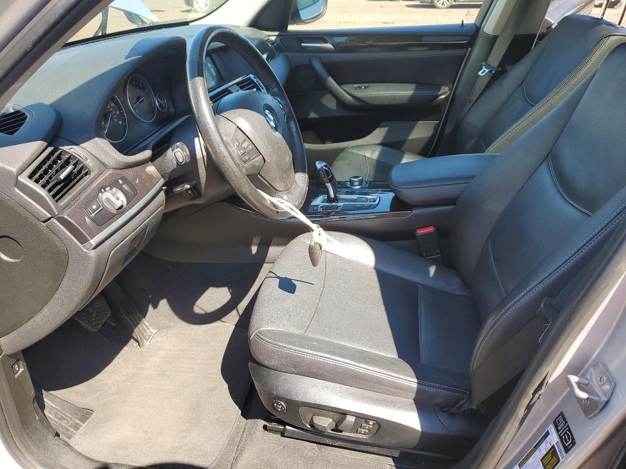 2014 Bmw X3 Xdrive28i Серебряный vin: 5UXWX9C50E0D35625