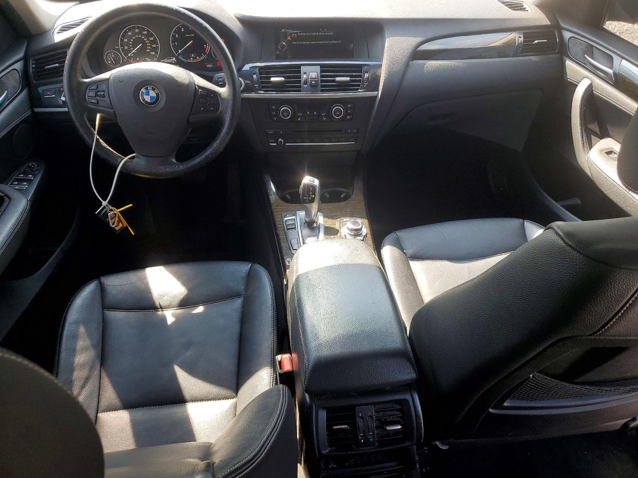 2014 Bmw X3 Xdrive28i Silver vin: 5UXWX9C50E0D43451