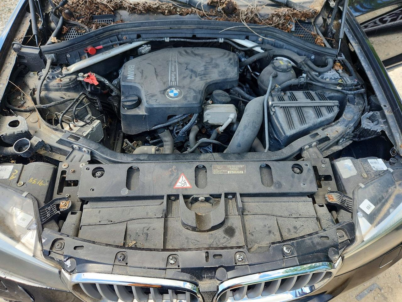 2015 Bmw X3 Xdrive28i Черный vin: 5UXWX9C50F0D45105