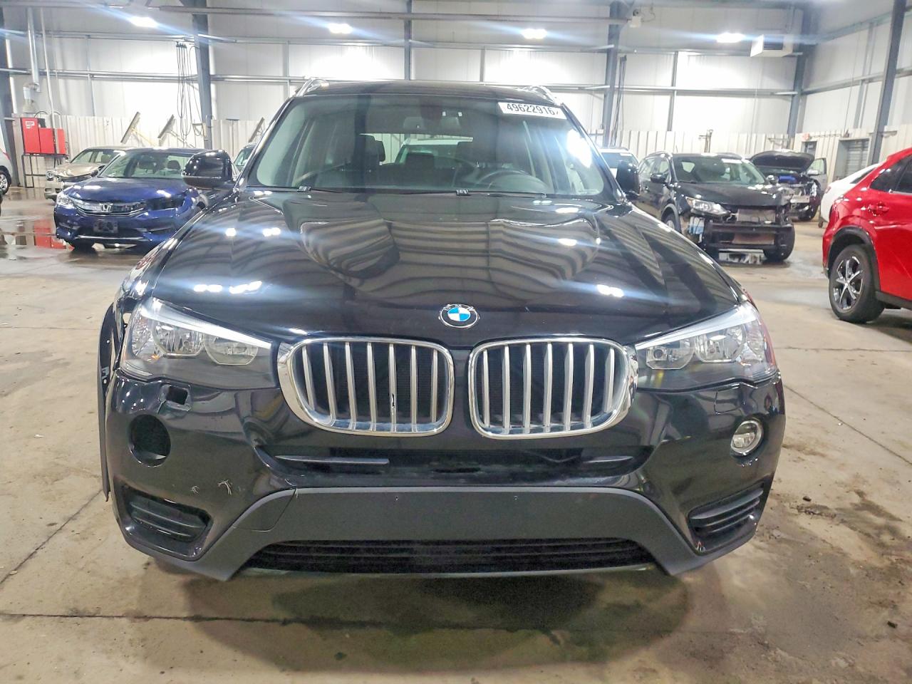 2015 Bmw X3 Xdrive28i Черный vin: 5UXWX9C50F0D58842