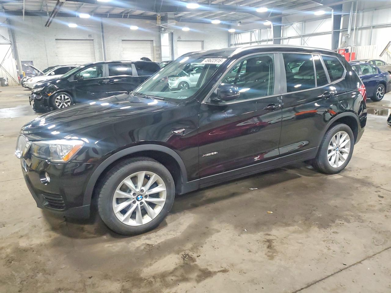 2015 Bmw X3 Xdrive28i Черный vin: 5UXWX9C50F0D58842