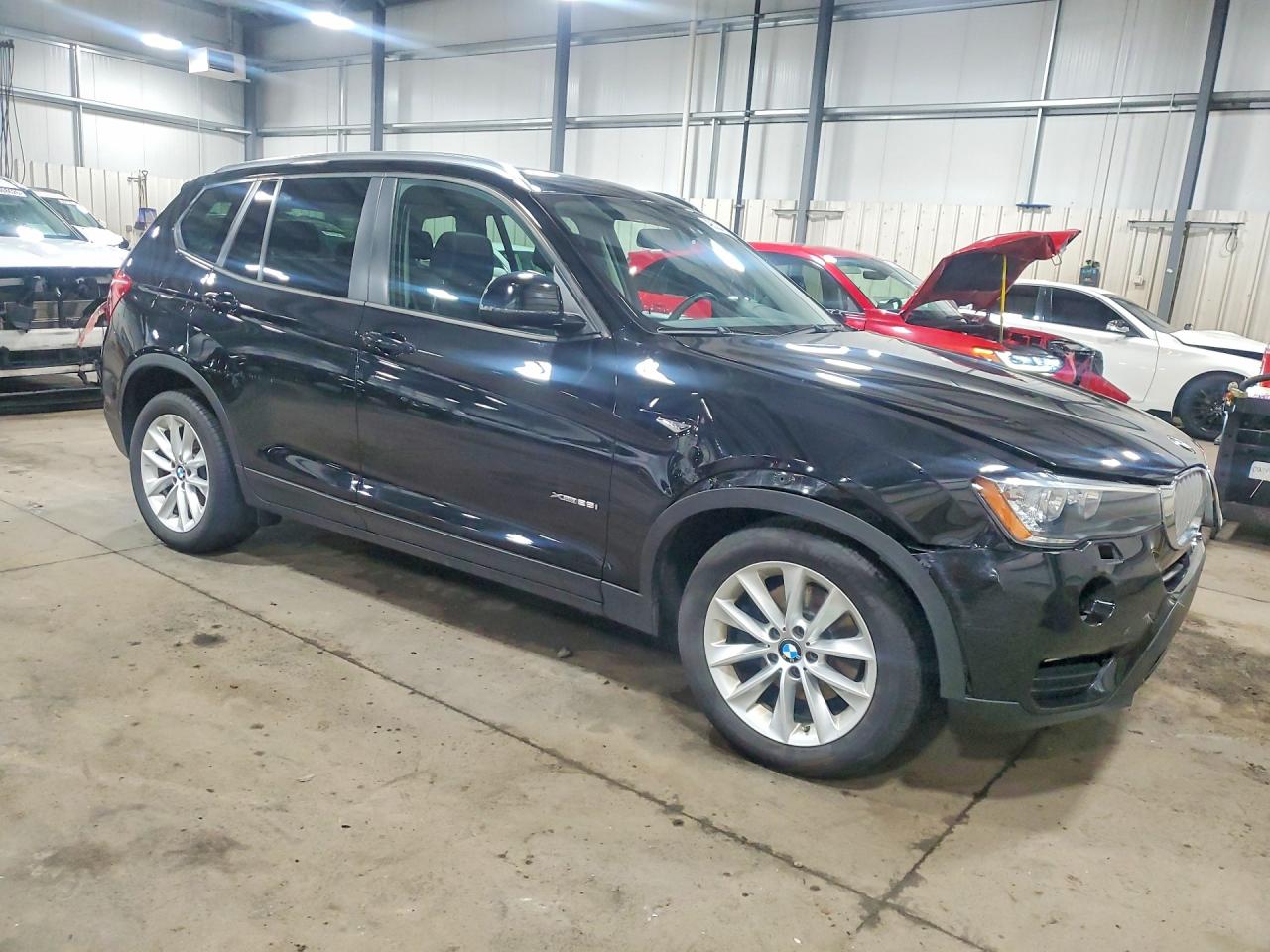 2015 Bmw X3 Xdrive28i Черный vin: 5UXWX9C50F0D58842