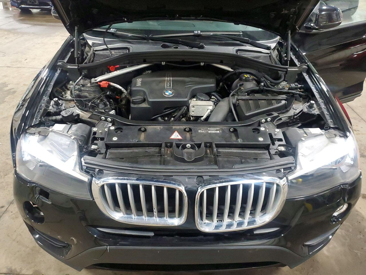 2015 Bmw X3 Xdrive28i Черный vin: 5UXWX9C50F0D58842