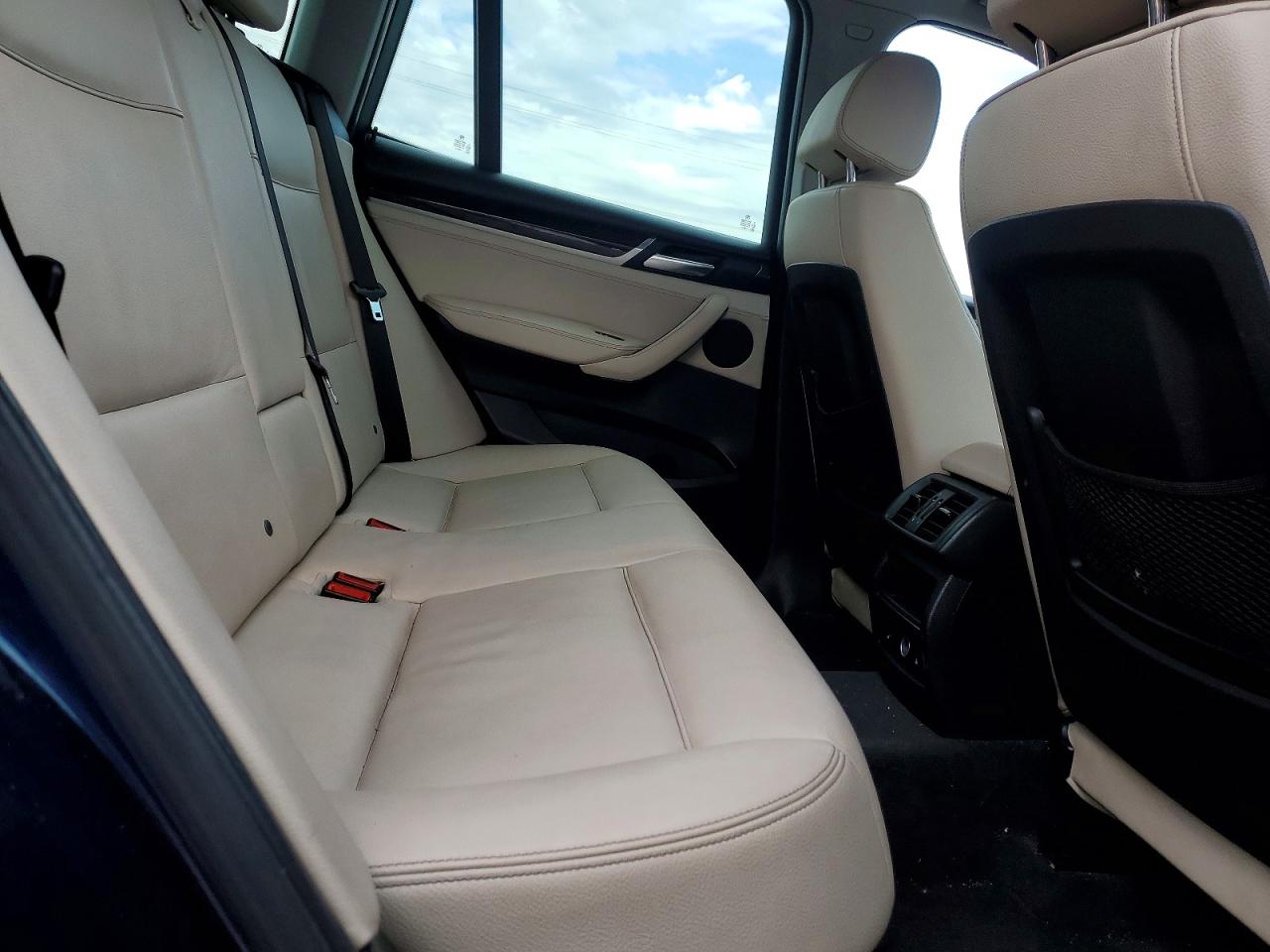 2015 Bmw X3 Xdrive28i Синий vin: 5UXWX9C50F0D61904