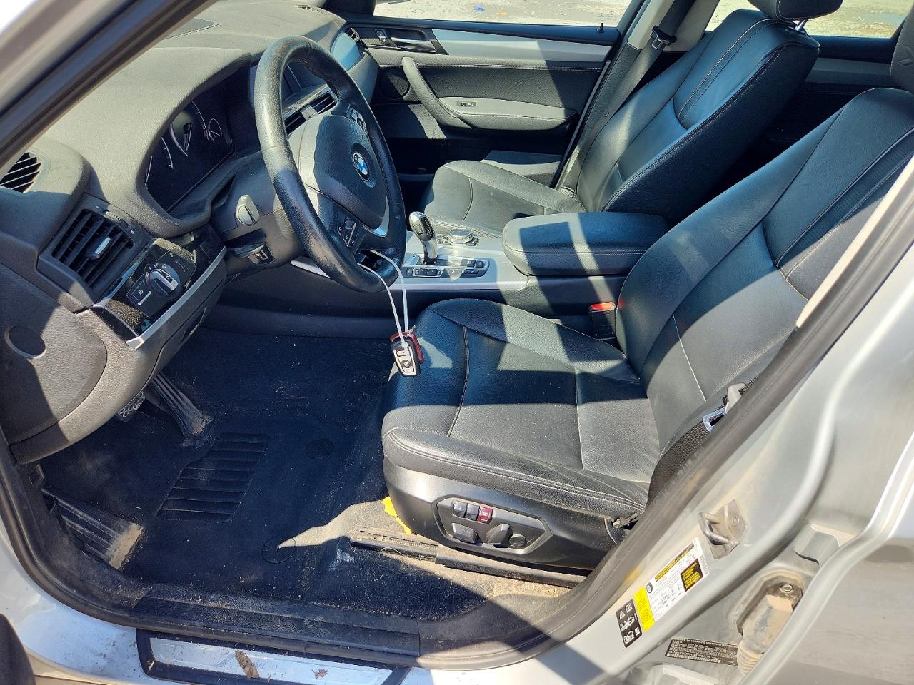 2016 Bmw X3 Xdrive28i Silver vin: 5UXWX9C50G0D85654