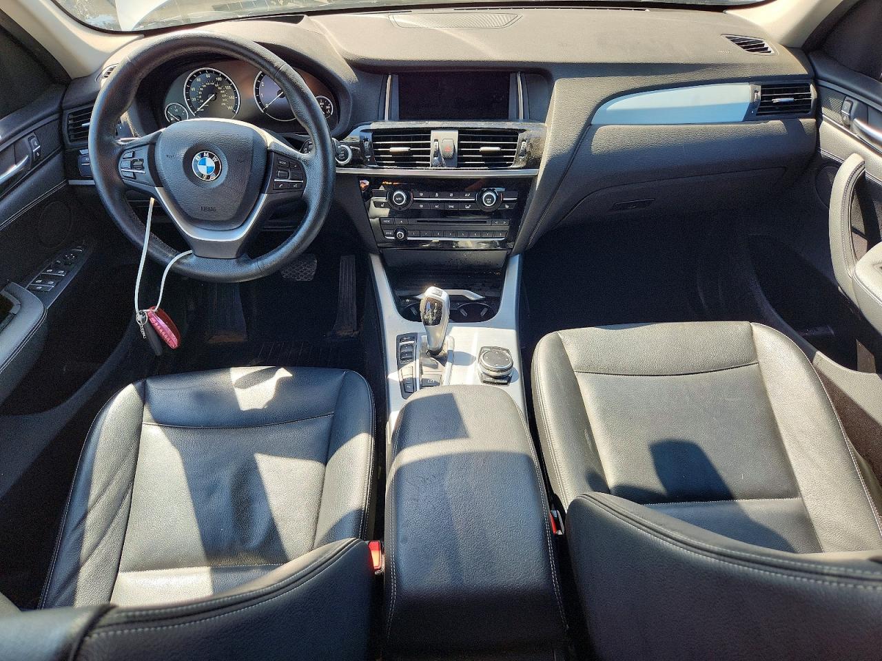 2016 Bmw X3 Xdrive28i Silver vin: 5UXWX9C50G0D85654
