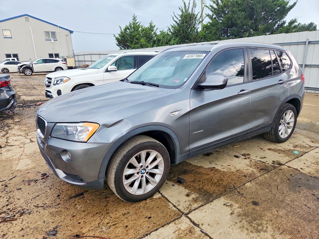 2013 Bmw X3 Xdrive28i Gray vin: 5UXWX9C51D0A11078