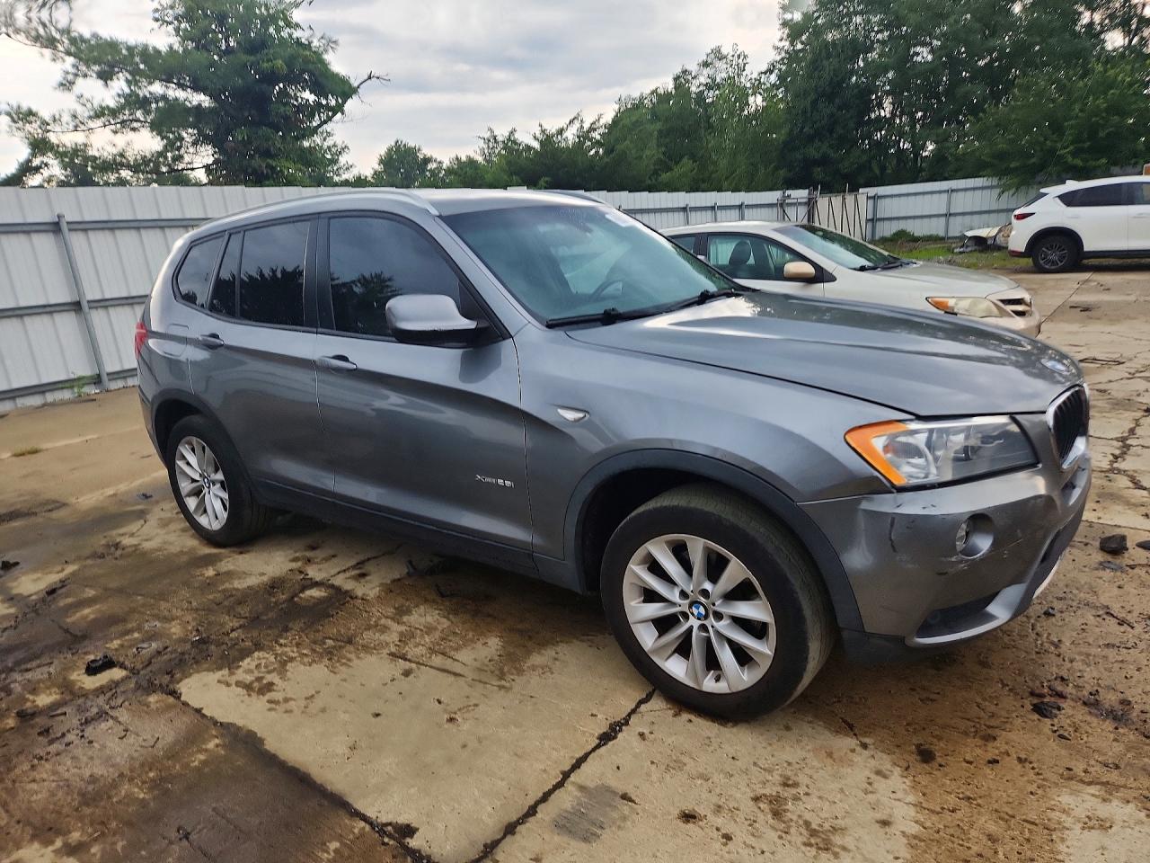 2013 Bmw X3 Xdrive28i Gray vin: 5UXWX9C51D0A11078