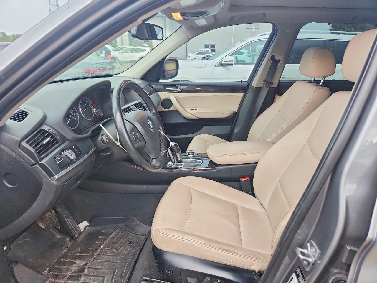 2013 Bmw X3 Xdrive28i Gray vin: 5UXWX9C51D0A11078