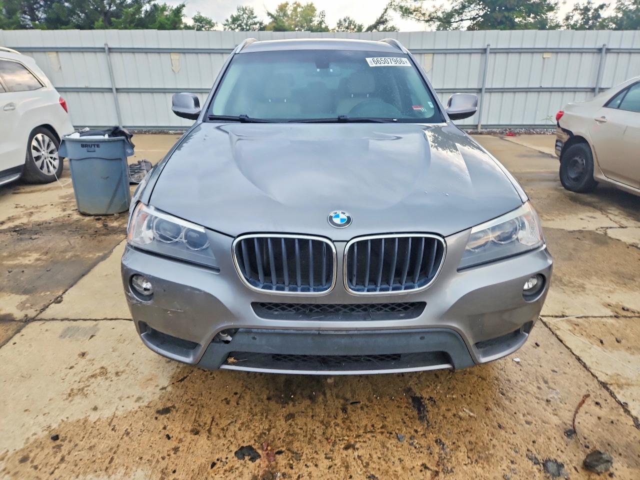 2013 Bmw X3 Xdrive28i Gray vin: 5UXWX9C51D0A11078